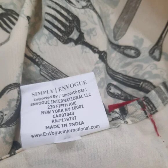 Retro inspired country chic apron - Simply Envogue brand - Picture 6 of 11